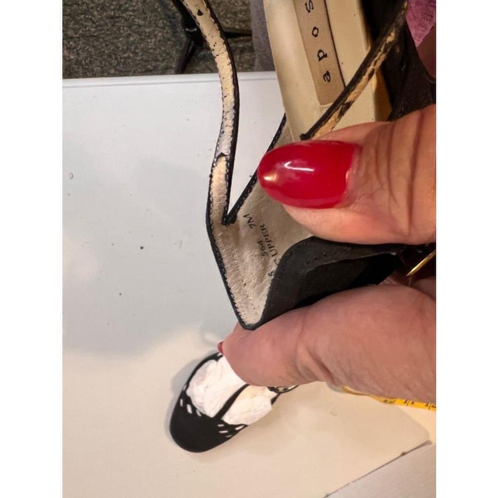 Apostrophe Black Heels Women's Size 7M - Picture 9 of 12